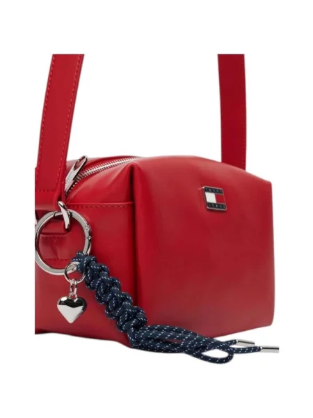 Geanta crossbody Tommy Jeans roșu