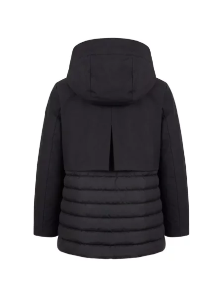 Geacă cu puf Cape Horn cu glugă negru
