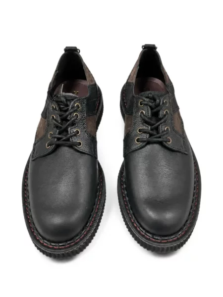 Pantofi derby Nicholas Daley din piele negru