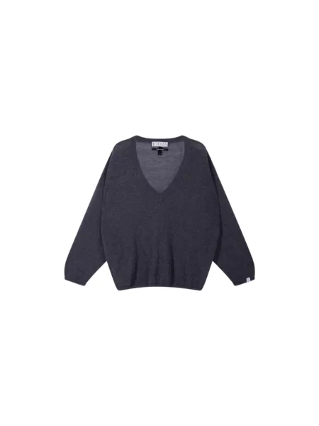 Sweter 10days wełniany szary