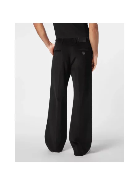 Spodnie Philipp Plein czarne