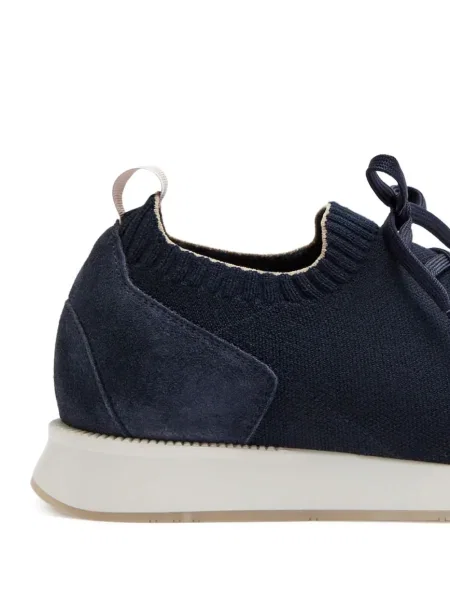 Sneakerși Aurélien tricotate slip-on albastru