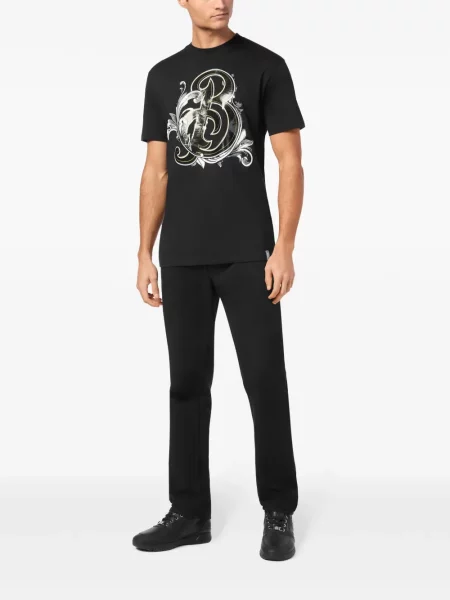 Tricou Billionaire cu imagine negru