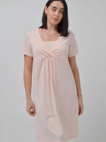 Женское домашнее платье бежева