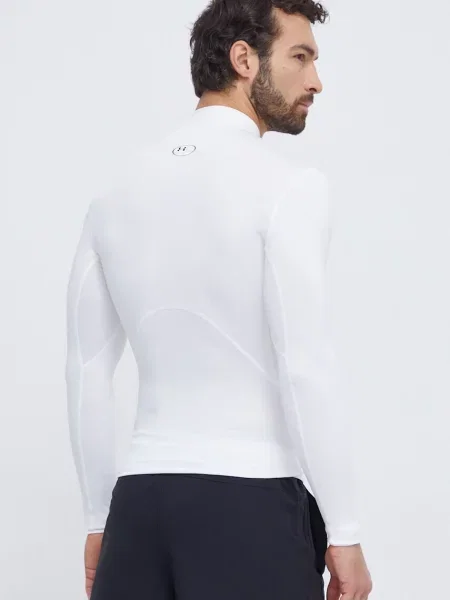 Hosszú ujjú hosszú hosszú ujjú póló Under Armour fehér