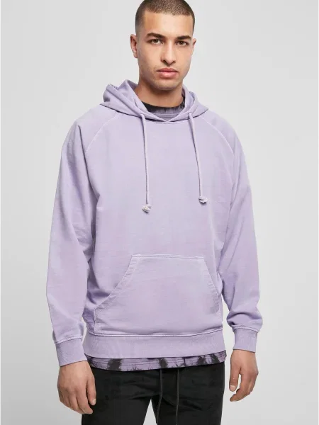 Pulover Urban Classics s kapuco siva