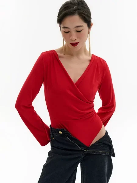 Боді VMMA віскоза/поліестер червоний