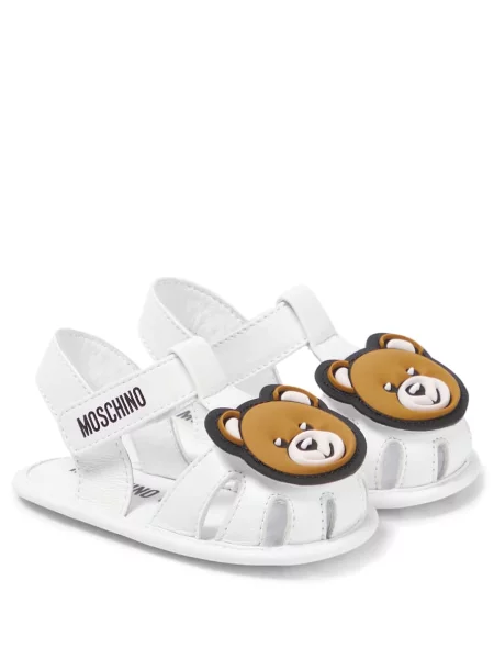 Σανδάλια Moschino λευκό