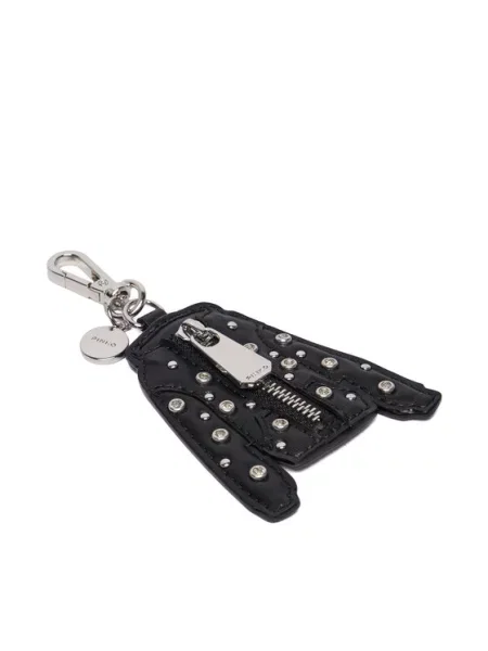 Obesek PINKO Charm Hoodie Microbibra AI PCPL črna