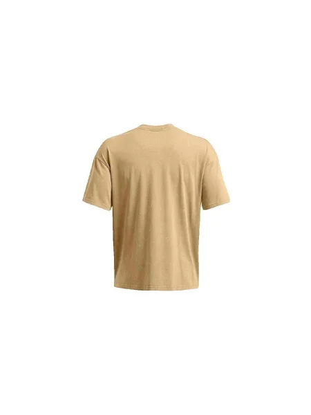 Tricou Under Armour cu căptușeală cu autograf maro