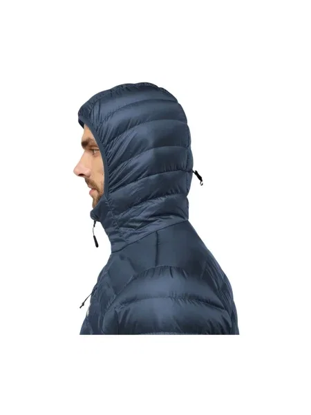 Pánska páperová bunda Jack Wolfskin Passamani Down Hoody midnight sky modrá