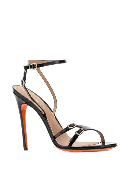 Sandale Santoni din piele negru