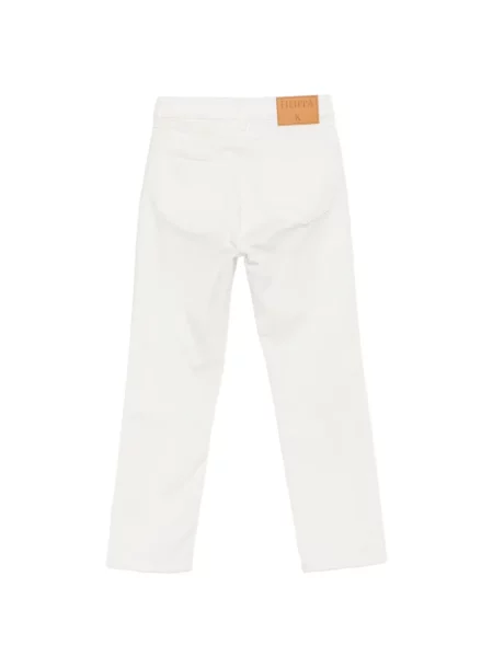Blugi Filippa K cu 5 buzunare alb