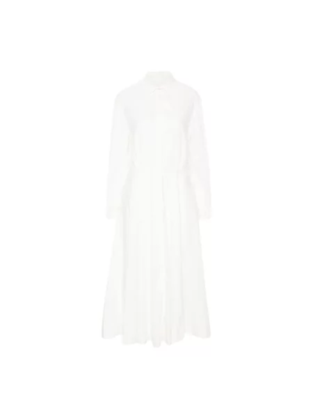 Sukienka koszulowa Forte Forte biała