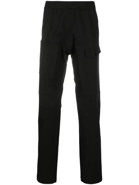 Pantaloni cargo Stone Island cu strasuri negru