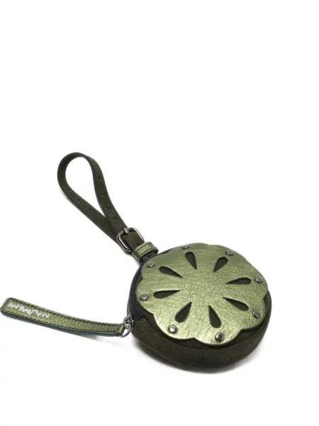 Geantă Maliparmi din piele verde