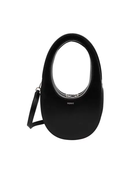 Coperni torebka skórzana Crossbody Mini Swipe Bag czarny