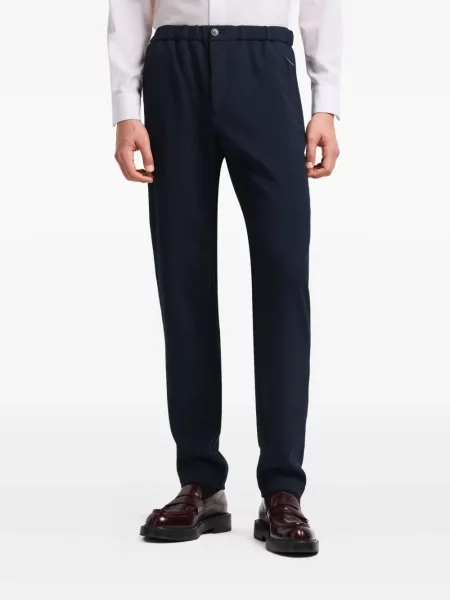 Pantaloni Emporio Armani albastru