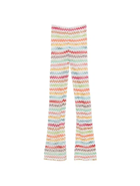 Pantaloni Missoni alb