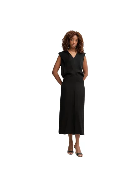 Sukienka maxi Trussardi czarna