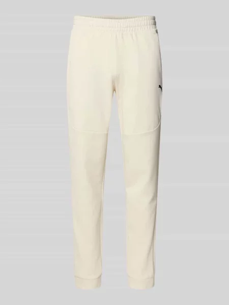 Spodnie dresowe o kroju regular fit z nadrukiem z logo model ‘Pumatech’ Puma Performance