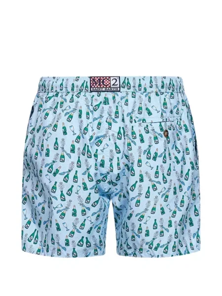 Slip de baie Mc2 Saint Barth cu imagine albastru