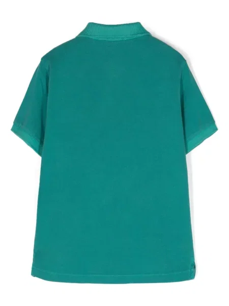 Koszulka polo dziecięca Stone Island zielona