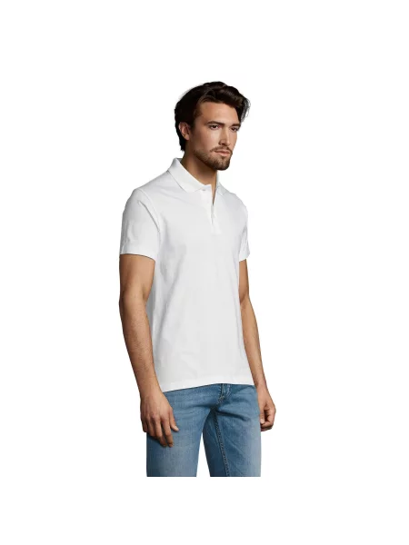 Koszulka Polo Prescott Jersey biała