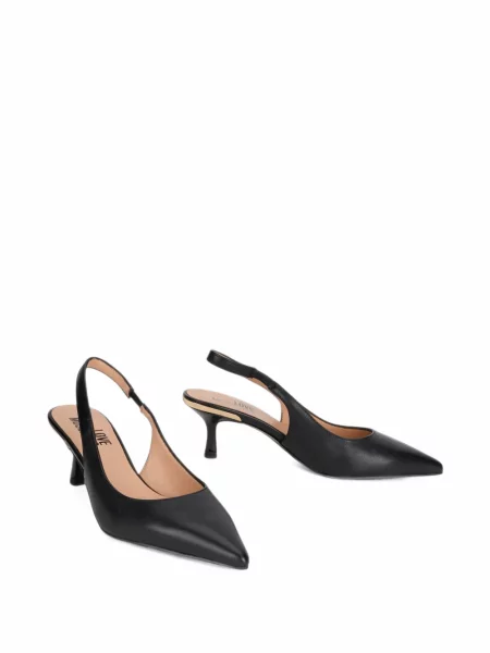 Pantofi cu toc Love Moschino negru