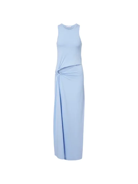 Maxi rochie maxi Rabanne de costum albastru