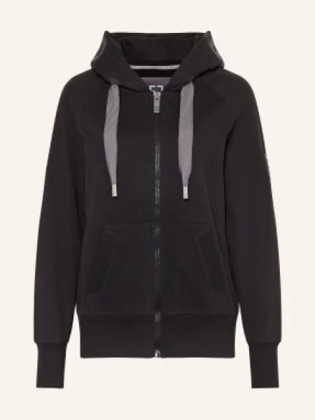 Elbsand Bluza Rozpinana Kelda schwarz czarna