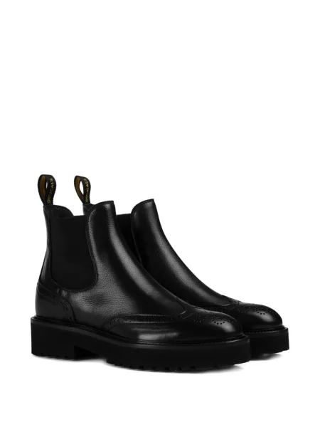 Botine chelsea Doucal's din piele negru