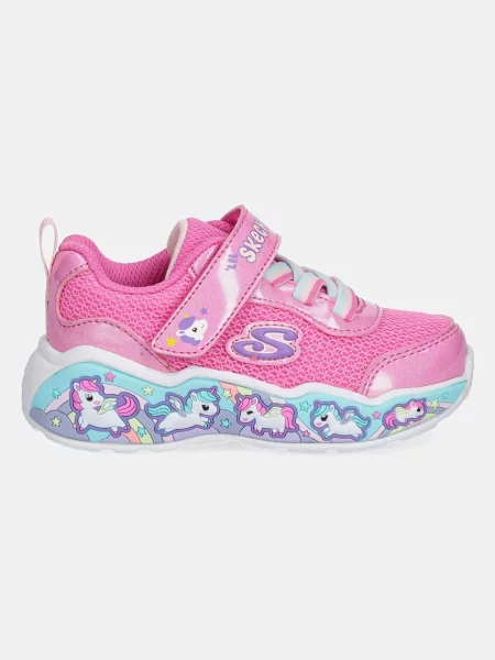 Buty dziecięce SKECHERS Play Scene Fun Squad pink/multi różowe
