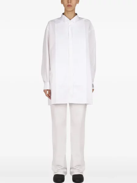 Koszula Raf Simons z autografem biała