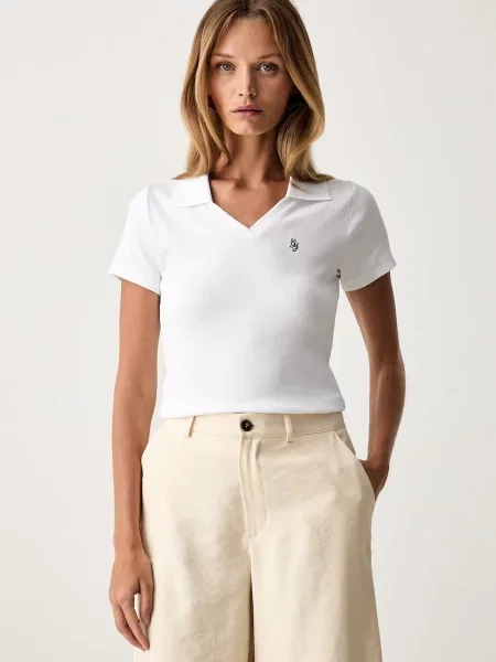 Guess Jeans polo z biała