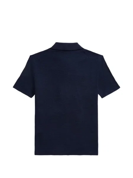 Scurt cămașă Polo Ralph Lauren cu cordon tricotate albastru