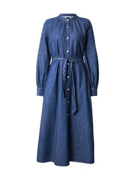TOMMY HILFIGER Rochie tip bluză închis albastru
