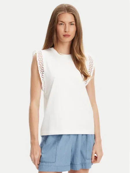 United Colors Of Benetton Bluză alb