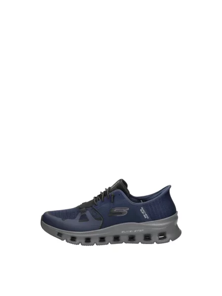 Sneakersy Skechers niebieskie