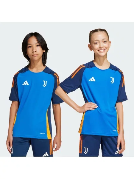 Koszulka Juventus Tiro 24 Competition Training Kids niebieska