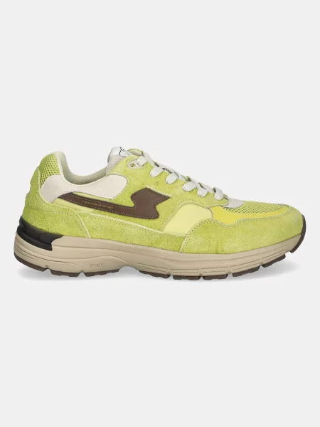 Stepney Workers Club sneakersy Amiel S-Strike Geo-Merged zielony