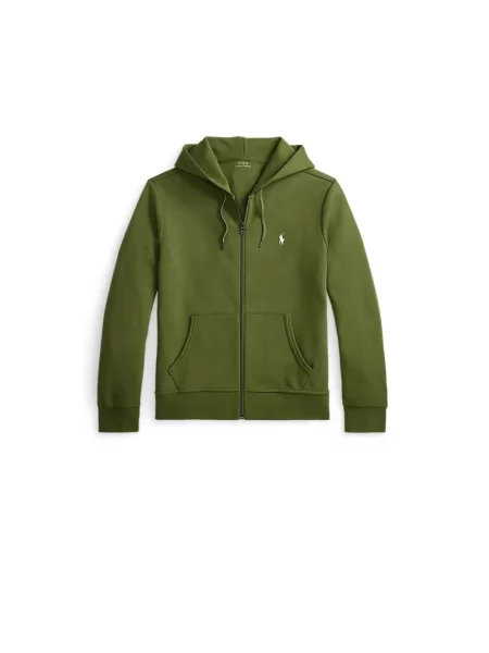 Bluza z kapturem Ralph Lauren z kapturem zielona