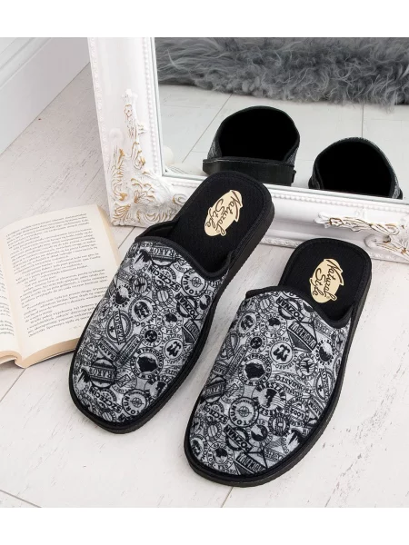 Papuci Natural Style negru
