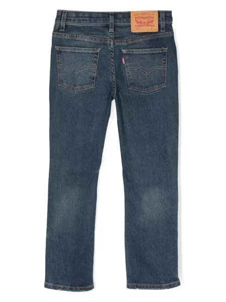 Jeansy straight leg dziecięce Levi's niebieskie