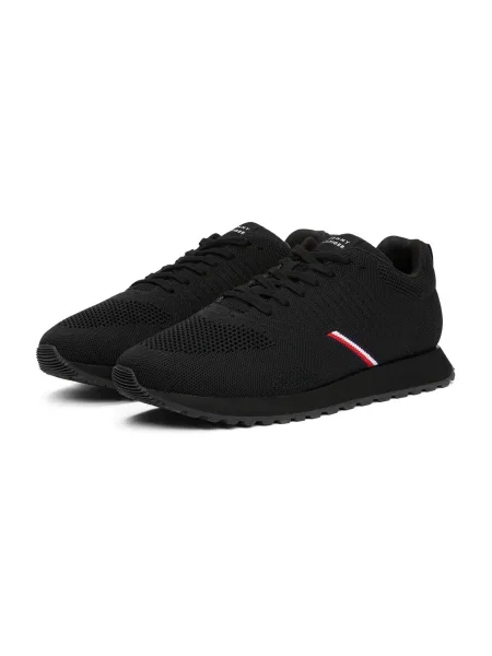 Tenisky Tommy Hilfiger NEW RUNNER EVA CORPO KNIT čierna