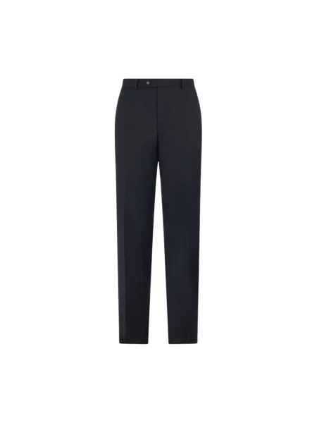 Spodnie Brooks Brothers wełniane niebieskie