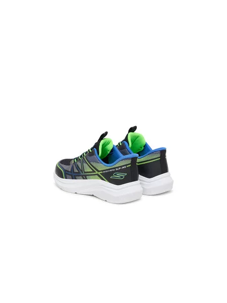 Sneakersy Skechers Microspec Velocity Grid-Shift čierna
