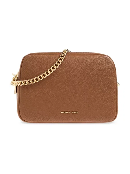 Torebka crossbody Michael Kors skórzana brązowa