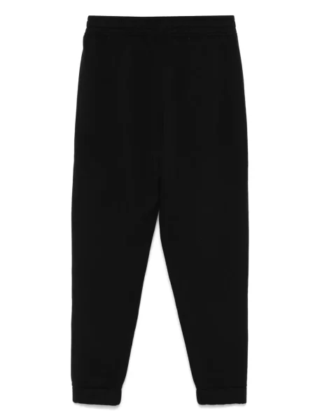 Pantaloni Maison Kitsune alergare negru