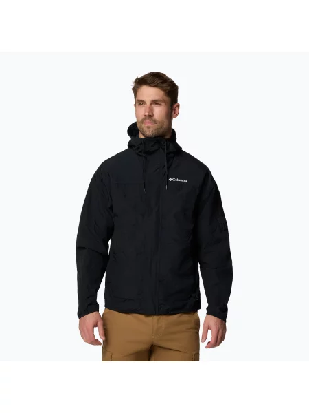 Kurtka softshell Columbia Challenger II Windbreaker black czarna